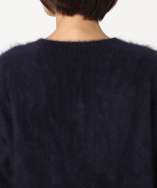plage（プラージュ）の「Fur Cable ニット（ニット/セーター）」 - WEAR
