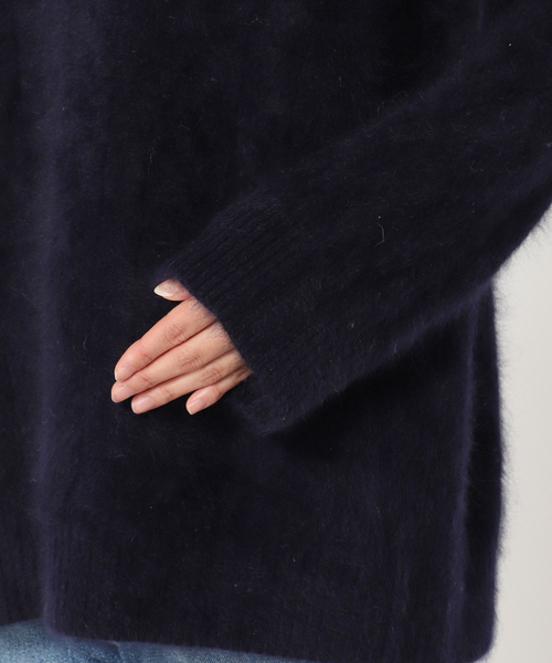 Plage Fur Cable ニット　ホワイト plage（プラージュ）の「Fur Cable ニット（ニット/セーター