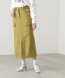 N.（N. Natural Beauty Basic） | ◆フロントスリットカーゴスカート(スカート)