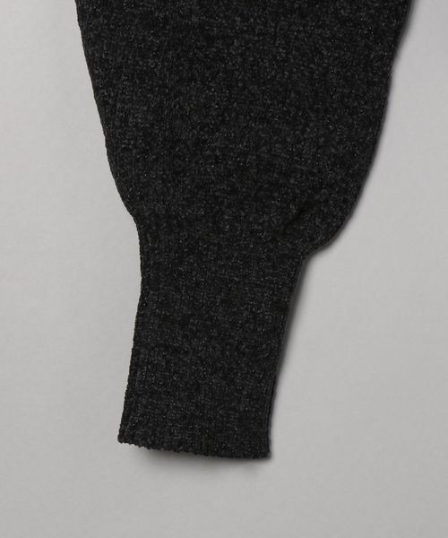 JEANASIS（ジーナシス）の「ミドルゲージラメモールミニ2ピース/181753（スカート・レディース・ブラック/グリーン・FREE）」の6枚目の写真