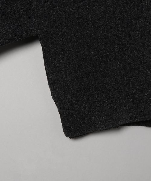 JEANASIS（ジーナシス）の「ミドルゲージラメモールミニ2ピース/181753（スカート・レディース・ブラック/グリーン・FREE）」の9枚目の写真