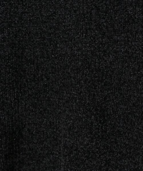 JEANASIS（ジーナシス）の「ミドルゲージラメモールミニ2ピース/181753（スカート・レディース・ブラック/グリーン・FREE）」の12枚目の写真