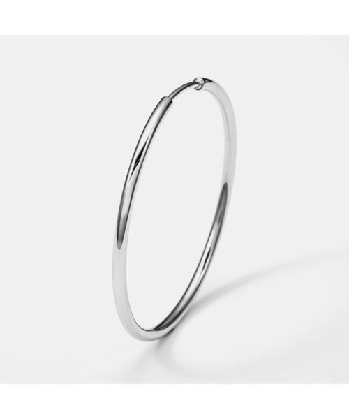 MARIA BLACK（マリアブラック）の「MARIA BLACK Senorita 35 Hoop  PAIR マリア ブラック セニョリータ 35 フープ ピアス ペア（ピアス（両耳用）・レディース・シルバー・35）」の3枚目の写真