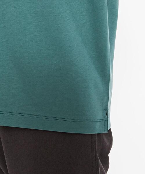 green label relaxing（グリーンレーベルリラクシング）の「FINE ポンチ クルーネック ロングスリーブ カットソー（Tシャツ/カットソー・メンズ・オフホワイト/ターコイズブルー/ネイビー・M/L/XXL/S/XL）」の17枚目の写真