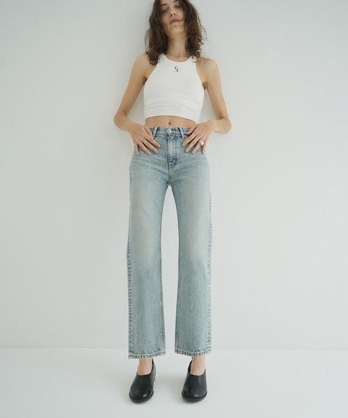 CLANE THUMB DENIM PANTS デニム アイスブルーサイズ1 CLANE THUMB DENIM PANTS デニム アイスブルーサイズ1 - メルカリ