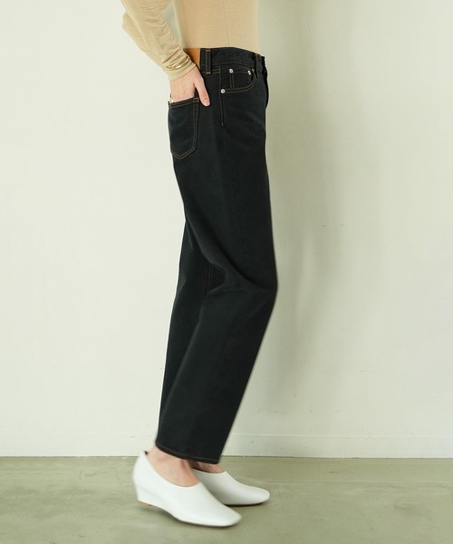 CLANE（クラネ）の「THUMB DENIM PANTS（デニムパンツ・レディース・ブルー/ブラック/ブルー系その他・2/0/1）」の5枚目の写真