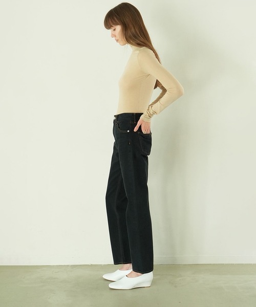 CLANE（クラネ）の「THUMB DENIM PANTS（デニムパンツ・レディース・ブルー/ブラック/ブルー系その他・2/0/1）」の7枚目の写真