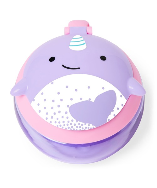 SKIP HOP（スキップホップ）の「アニマル･スナックカップ/イッカクのノヴァ（マグ/哺乳瓶/お食事グッズ・キッズ・パープル・ONE SIZE）」の3枚目の写真