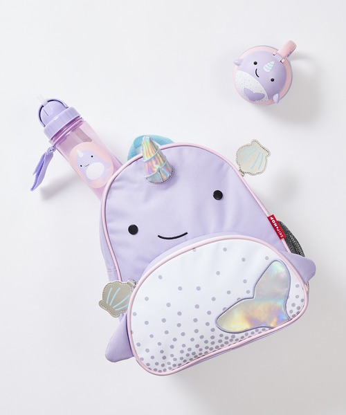 SKIP HOP（スキップホップ）の「アニマル･スナックカップ/イッカクのノヴァ（マグ/哺乳瓶/お食事グッズ・キッズ・パープル・ONE SIZE）」の6枚目の写真