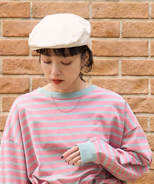 FREAK'S STORE(フリークスストア)の「ハンチング帽(ハンチング/ベレー帽・レディース・ベージュ/ブラウン/ブラック・ONE SIZE)」の4枚目の写真