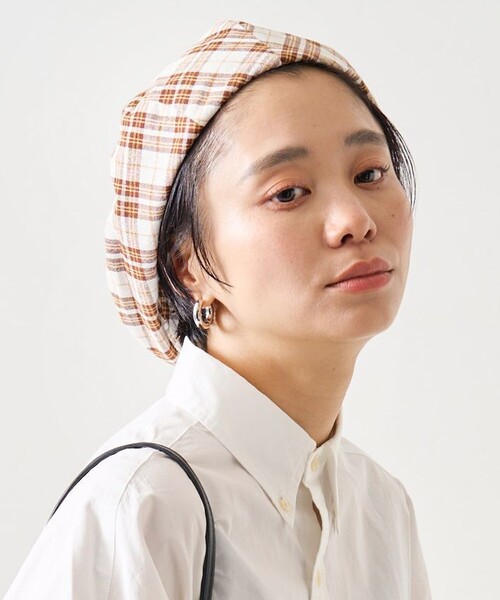 FREAK'S STORE(フリークスストア)の「ハンチング帽(ハンチング/ベレー帽・レディース・ベージュ/ブラウン/ブラック・ONE SIZE)」の6枚目の写真