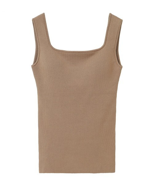 CLANE/クラネ/SQUARE TANK KNIT TOPS【公式通販】