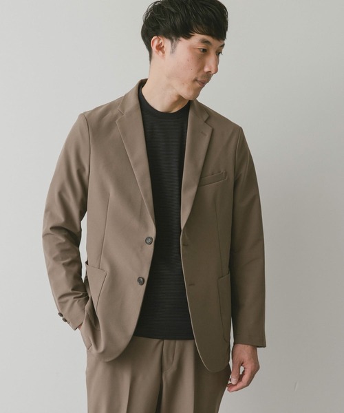 URBAN RESEARCH DOORS(アーバンリサーチドアーズ)の「『イージーケア』LIFE STYLE TAILOR 強撚コンフォータブルジャケット(スーツジャケット・メンズ・ネイビー/カーキ/モカ・SMALL/MEDIUM/LARGE/X-LARGE)」の10枚目の写真