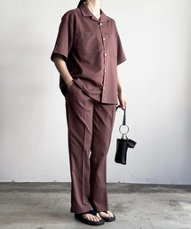 COMMON WARE | COMMONWARE:TRストレッチオープンカラーシャツ(シャツ/ブラウス)