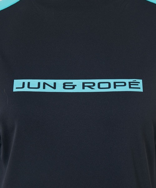JUN&ROPE'(ジュンアンドロペ)の「【UV】【接触冷感】【防透】ポケット付き長袖モックネックプルオーバー(Tシャツ/カットソー・レディース・イエロー/ブラック/ホワイト・S/M/L)」の17枚目の写真
