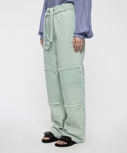 DRIES VAN NOTEN パンツ DRIES VAN NOTEN(ドリスヴァンノッテン)の「PAINT DENIM 6436