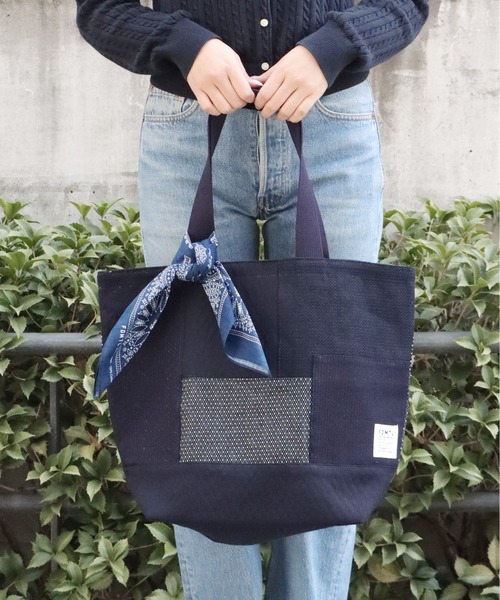 FDMTL(ファンダメンタル)の「FDMTL/ファンダメンタル BANDANA バンダナ(バンダナ/スカーフ・メンズ・インディゴブルー・FREE)」の3枚目の写真
