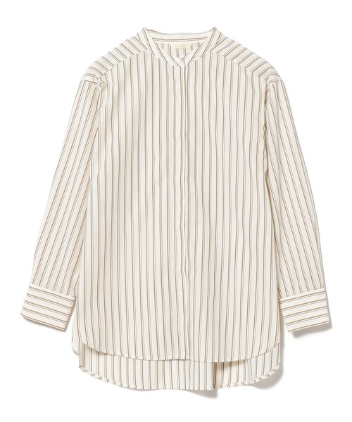 BEAMS HEART（ビームスハート）の「BEAMS HEART / バンドカラー オーバーシャツ（シャツ/ブラウス・レディース・オフホワイト/その他/その他1/ホワイト系その他5・FREE）」の17枚目の写真