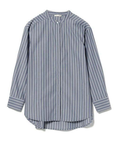 BEAMS HEART（ビームスハート）の「BEAMS HEART / バンドカラー オーバーシャツ（シャツ/ブラウス・レディース・オフホワイト/その他/その他1/ホワイト系その他5・FREE）」の18枚目の写真
