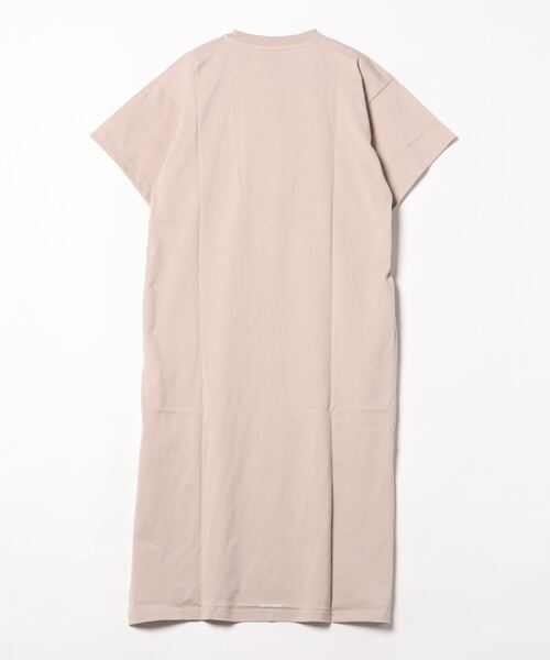 adidas（アディダス）の「アディダス adidas ワーディング ルーズフィット シングルジャージー Tシャツワンピース（ワンピース・レディース・ピンク/ベビーピンク/チャコールグレー・L/M/XL/S）」の5枚目の写真