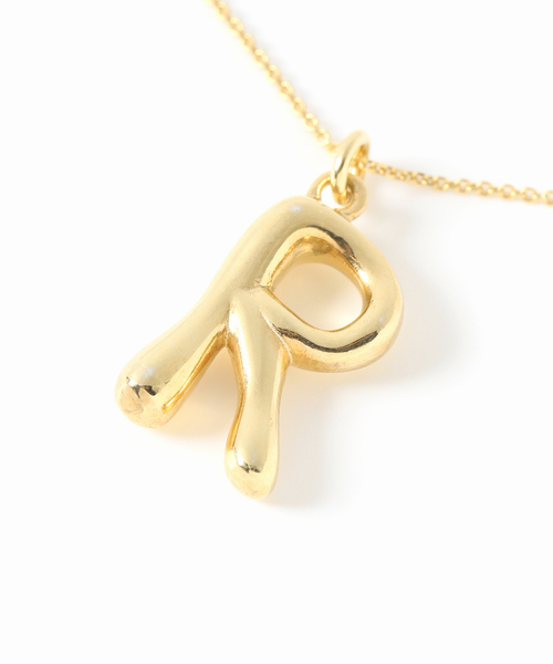 SLOBE IENA(スローブイエナ)の「【BONVO/ボンボ】アルファベットネックレス(ネックレス・レディース・ホワイト/ライトホワイト/オフホワイト/アイボリー/ストーン/ホワイト×ホワイト/オートミール/ホワイト系その他/White・FREE)」の9枚目の写真