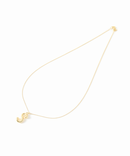 SLOBE IENA(スローブイエナ)の「【BONVO/ボンボ】アルファベットネックレス(ネックレス・レディース・ホワイト/ライトホワイト/オフホワイト/アイボリー/ストーン/ホワイト×ホワイト/オートミール/ホワイト系その他/White・FREE)」の17枚目の写真