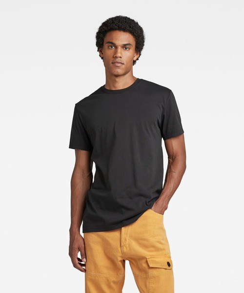 G-STAR(ジースター)の「BACK PHOTO PRINT T-SHIRT/フォトT/ロゴT/バックプリント(Tシャツ/カットソー・メンズ・ホワイト/ダークブラック/ベージュ系その他・LARGE/MEDIUM/SMALL/X-LARGE/X-SMALL)」の4枚目の写真