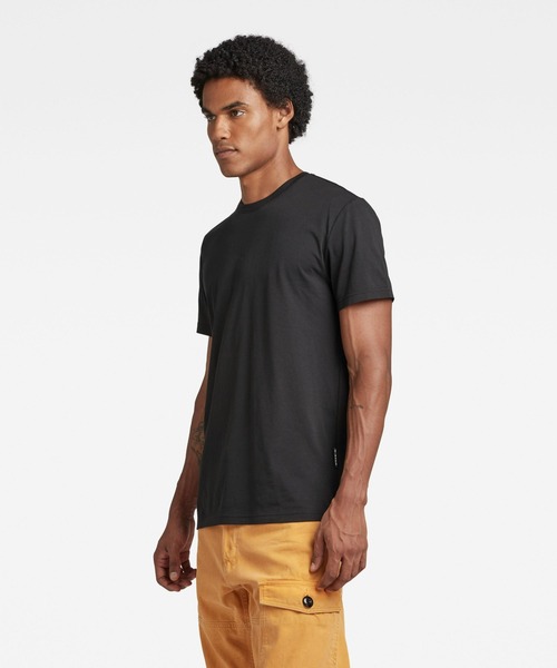 G-STAR(ジースター)の「BACK PHOTO PRINT T-SHIRT/フォトT/ロゴT/バックプリント(Tシャツ/カットソー・メンズ・ホワイト/ダークブラック/ベージュ系その他・LARGE/MEDIUM/SMALL/X-LARGE/X-SMALL)」の5枚目の写真