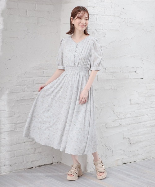 Honeys（ハニーズ）の「Ⅴネックワンピース（ワンピース）」 - WEAR