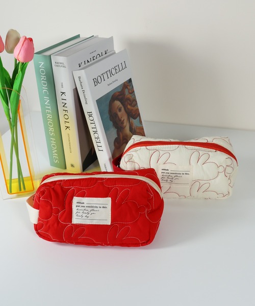 セール】うさぎキルティングポーチ（ポーチ）｜emesuelee