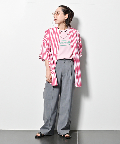 CITYSHOP（シティーショップ）の「SLACKS パンツ 3（スラックス・レディース・チャコールグレー/ブラック/グレー・40/38/36）」の21枚目の写真