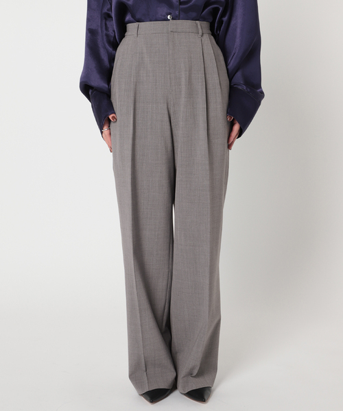 CITYSHOP（シティーショップ）の「SLACKS パンツ 3（スラックス・レディース・チャコールグレー/ブラック/グレー・40/38/36）」の20枚目の写真