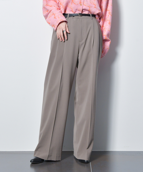 CITYSHOP（シティーショップ）の「SLACKS パンツ 3（スラックス・レディース・チャコールグレー/ブラック/グレー・40/38/36）」の5枚目の写真