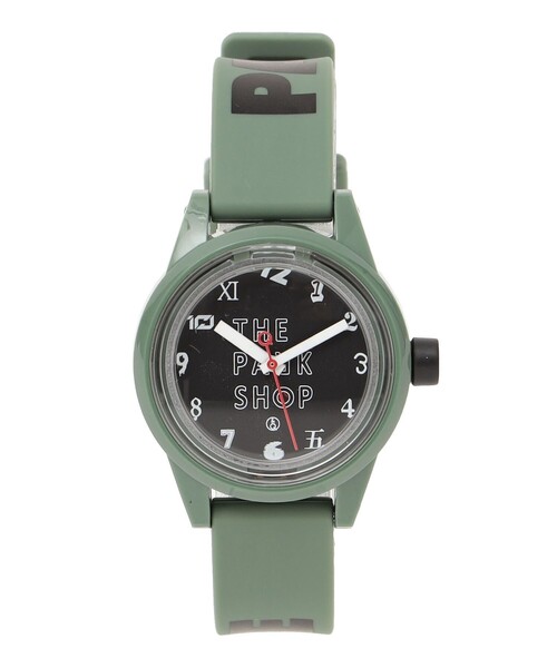THE PARK SHOP（ザパークショップ）の「Q&Q SmileSolar×THE PARK SHOP:PLAY WATCH(F32mm)（アナログ腕時計・キッズ・ブラック/ホワイト系その他/オリーブ・SMALL）」の7枚目の写真