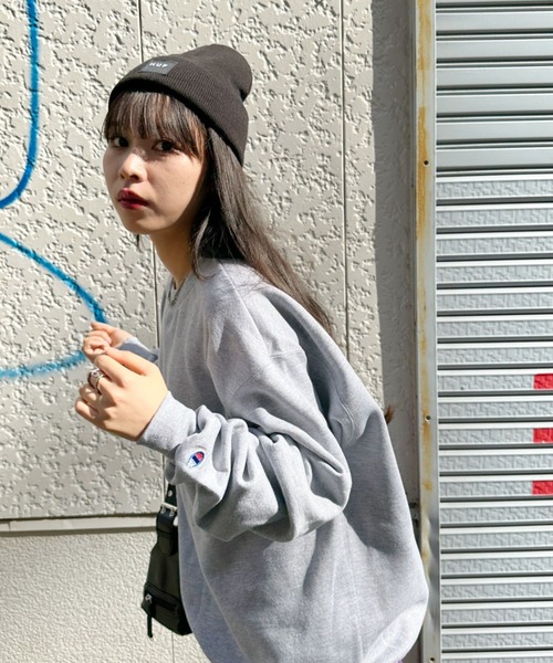 【セール】HUF(ハフ)/ボックスロゴ ワンポイント ビーニー ニット帽/HUF SET BOX BEANIE（ニットキャップ/ビーニー）｜HUF（ハフ）