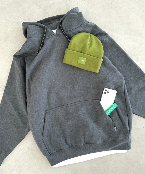 【セール】HUF(ハフ)/ボックスロゴ ワンポイント ビーニー ニット帽/HUF SET BOX BEANIE（ニットキャップ/ビーニー）｜HUF（ハフ）