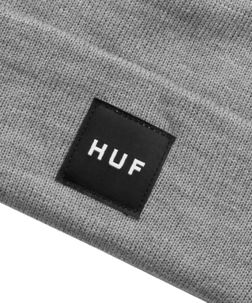 【セール】HUF(ハフ)/ボックスロゴ ワンポイント ビーニー ニット帽/HUF SET BOX BEANIE（ニットキャップ/ビーニー）｜HUF（ハフ）