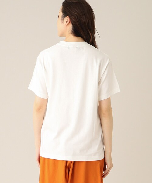 UNTITLED(アンタイトル)の「【WORLD for the World】モノクロフォト&カラーロゴTシャツ(Tシャツ/カットソー・レディース・アイボリー/ブラック・04/00/02)」の6枚目の写真