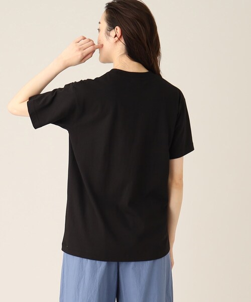 UNTITLED(アンタイトル)の「【WORLD for the World】モノクロフォト&カラーロゴTシャツ(Tシャツ/カットソー・レディース・アイボリー/ブラック・04/00/02)」の13枚目の写真