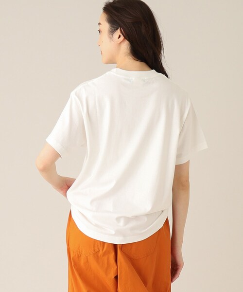 UNTITLED(アンタイトル)の「【WORLD for the World】モノクロフォト&カラーロゴTシャツ(Tシャツ/カットソー・レディース・アイボリー/ブラック・04/00/02)」の21枚目の写真