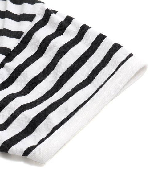 Ampersand(アンパサンド)の「ひんやりゆったりシンプルTシャツ(Tシャツ/カットソー・キッズ・ミント/オレンジ/イエロー/レッド/オフホワイト/ブラック/サックスブルー・80/90/95/100/110/120/130/140)」の17枚目の写真