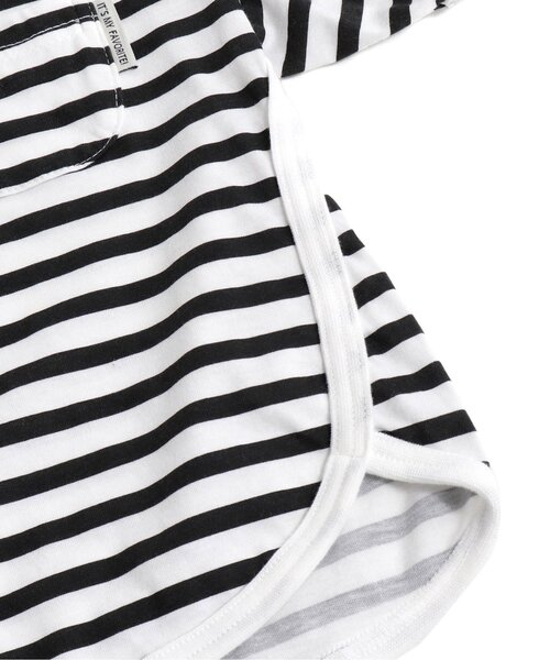 Ampersand(アンパサンド)の「ひんやりゆったりシンプルTシャツ(Tシャツ/カットソー・キッズ・ミント/オレンジ/イエロー/レッド/オフホワイト/ブラック/サックスブルー・80/90/95/100/110/120/130/140)」の19枚目の写真