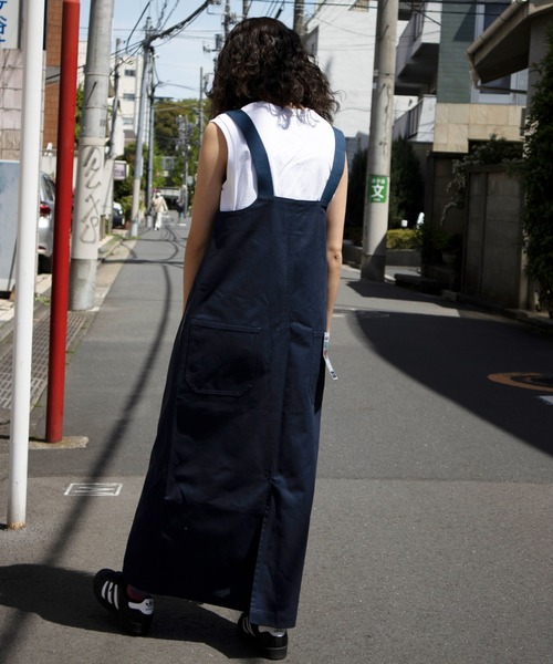 UNIVERSAL OVERALL（ユニバーサルオーバーオール）の「ジャンパースカート / ジャンスカ / T/C JUMPER SKIRT（ジャンパースカート・レディース・ブラック/ベージュ/ネイビー・F）」の20枚目の写真