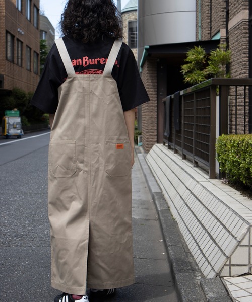 UNIVERSAL OVERALL（ユニバーサルオーバーオール）の「ジャンパースカート / ジャンスカ / T/C JUMPER SKIRT（ジャンパースカート・レディース・ブラック/ベージュ/ネイビー・F）」の8枚目の写真