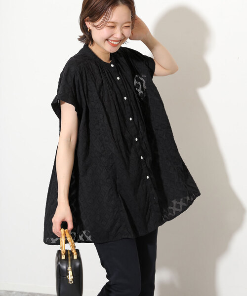 SLOBE IENA（スローブイエナ）の「カットジャガードフレンチ