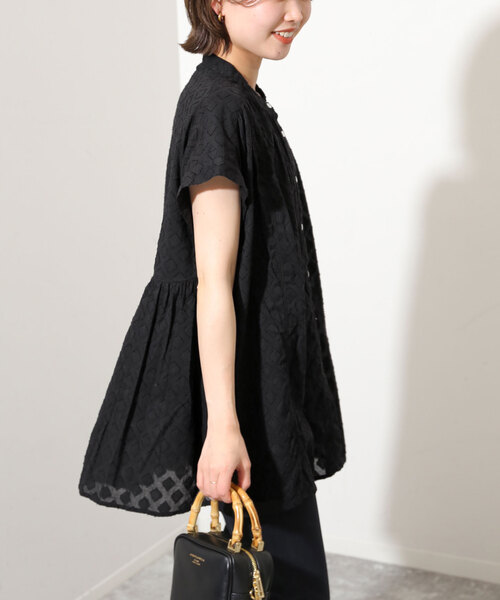 SLOBE IENA（スローブイエナ）の「カットジャガードフレンチ