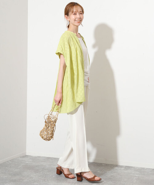 SLOBE IENA（スローブイエナ）の「カットジャガードフレンチ