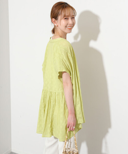 SLOBE IENA（スローブイエナ）の「カットジャガードフレンチ