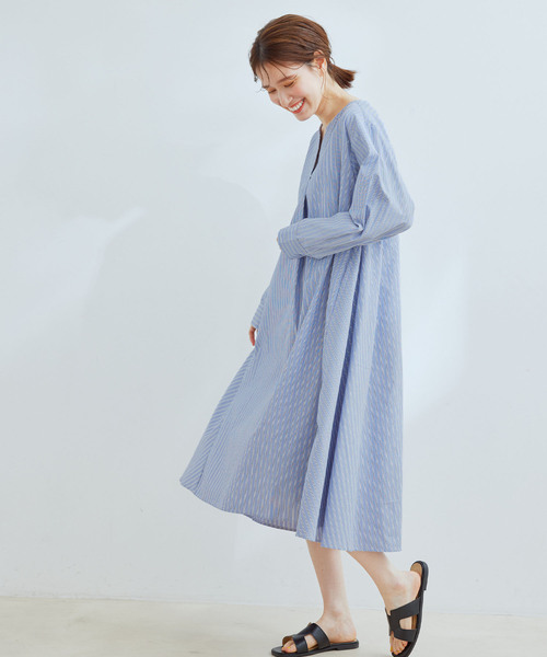 Jayro(ジャイロ)の「TCブロードスキッパーワンピース(ワンピース・レディース・ブラック/ブルー/ライトグリーン・M)」の22枚目の写真