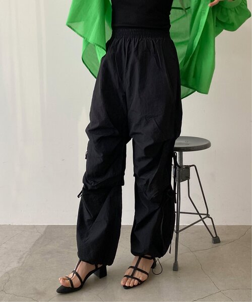 RAY CASSIN ブラック シアーカーゴパンツ Ray Cassin パンツ デニム ジーンズ 「3サイズ展開/サイズ展開
